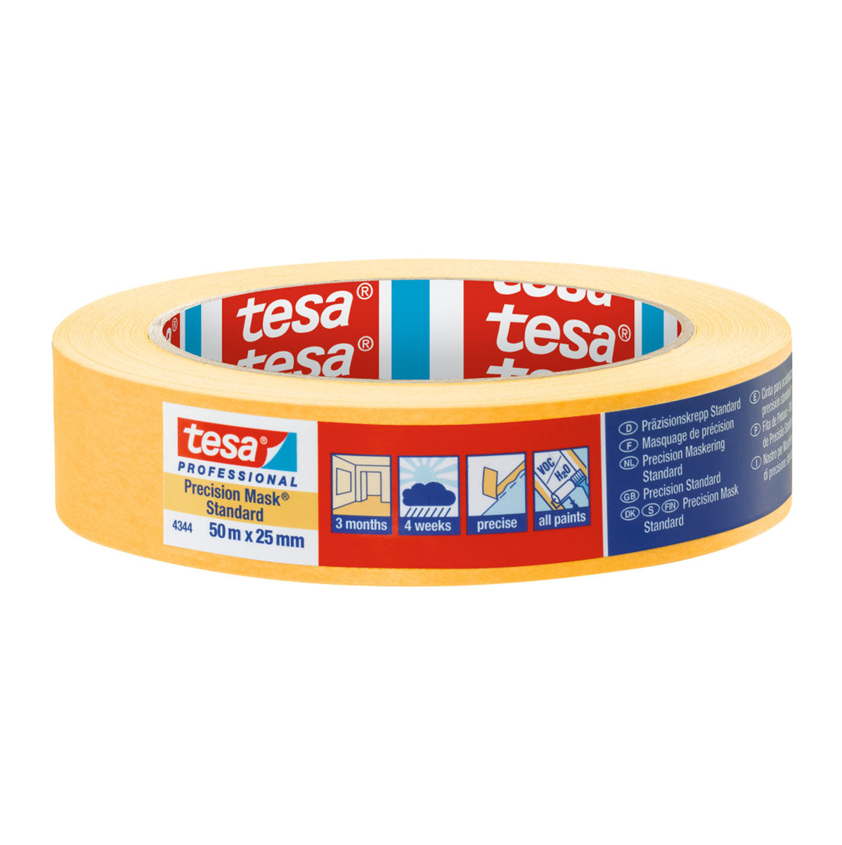Tesa Präzisionskrepp 4344 (Klebeband)